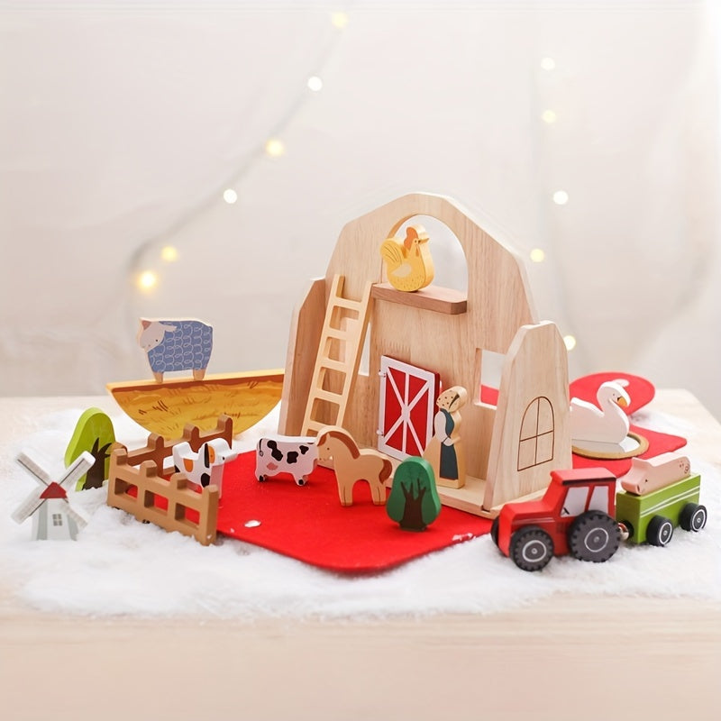 Animal Barn Playset