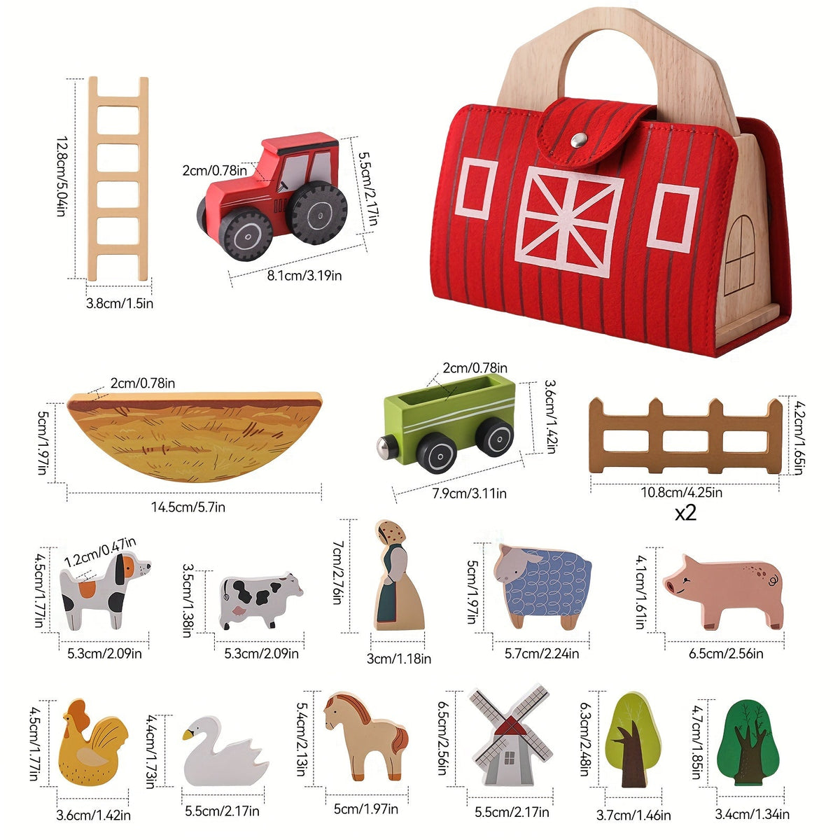 Animal Barn Playset