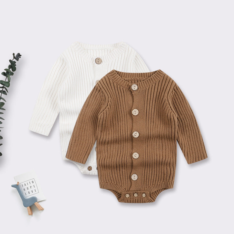Knitted Baby Bodysuit
