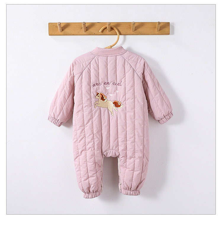 Padded Baby Snowsuit