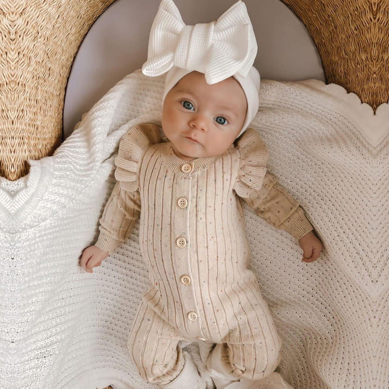 Flecked Baby All-in-One