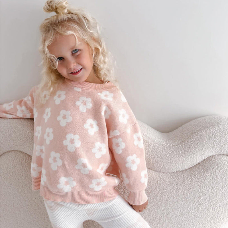 Floral Knit Jumper