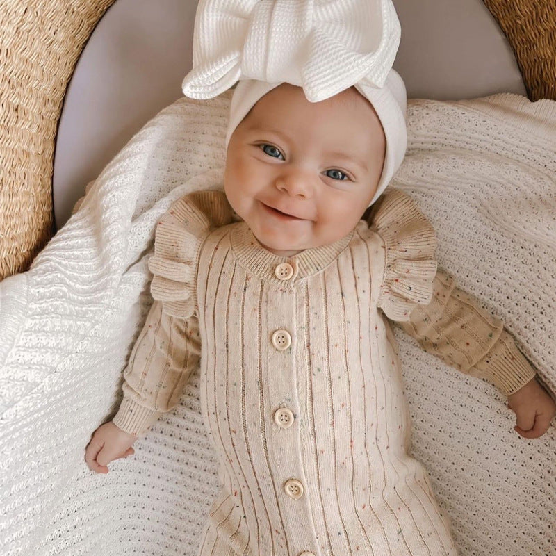 Flecked Baby All-in-One