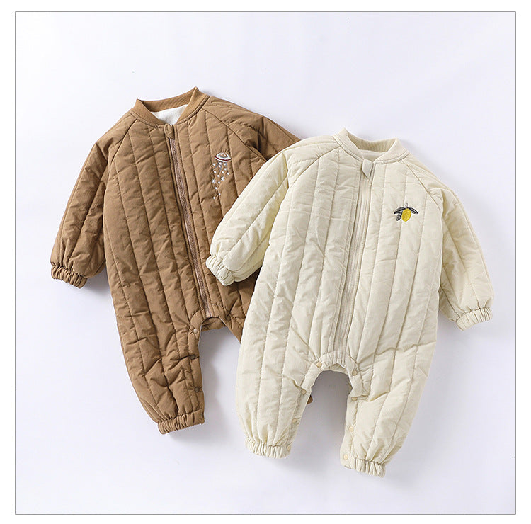 Padded Baby Snowsuit
