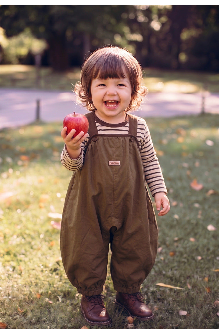 Cotton Baby Dungarees