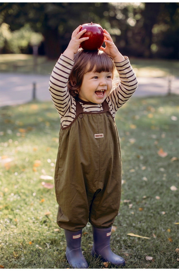 Cotton Baby Dungarees