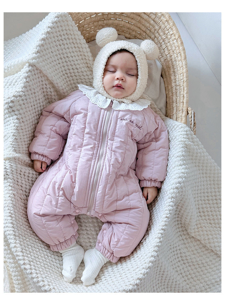 Padded Baby Snowsuit