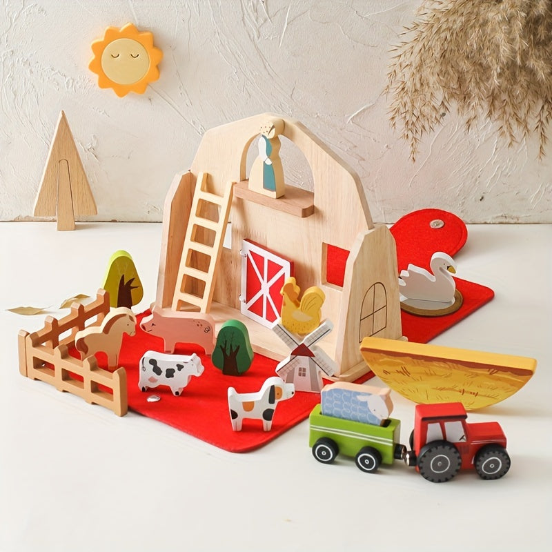Animal Barn Playset