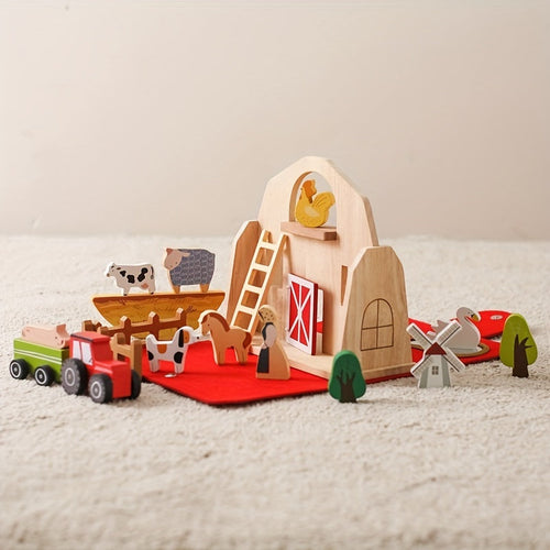 Animal Barn Playset
