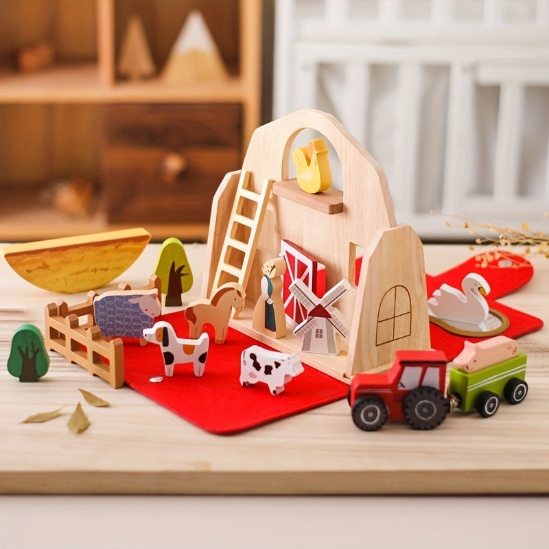 Animal Barn Playset