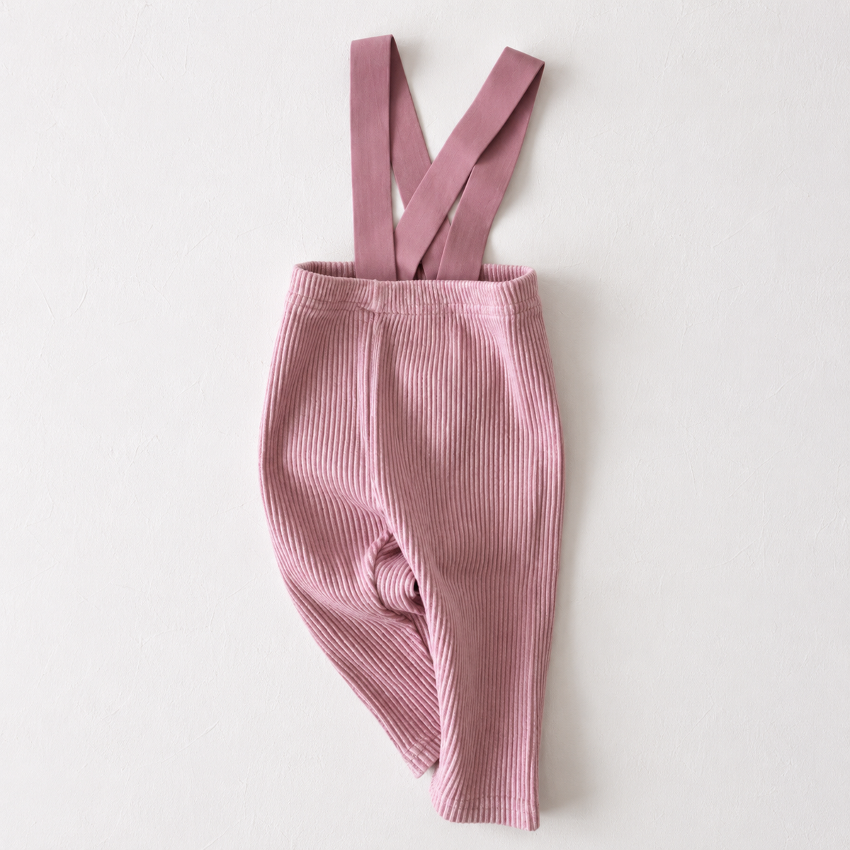 Ribbed Baby Dungarees