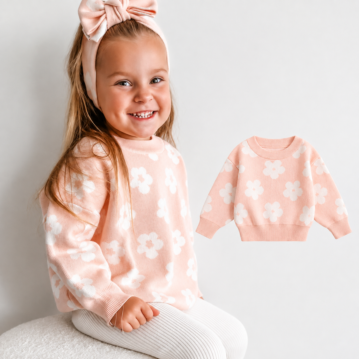Floral Knit Jumper