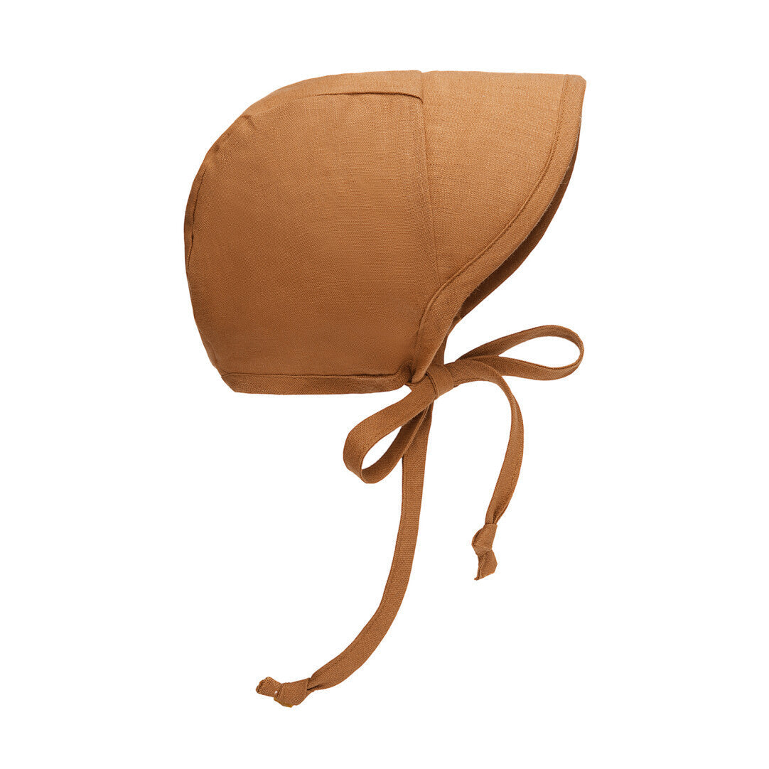 Linen Baby Bonnet