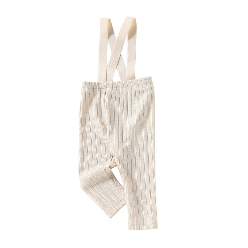 Ribbed Baby Dungarees