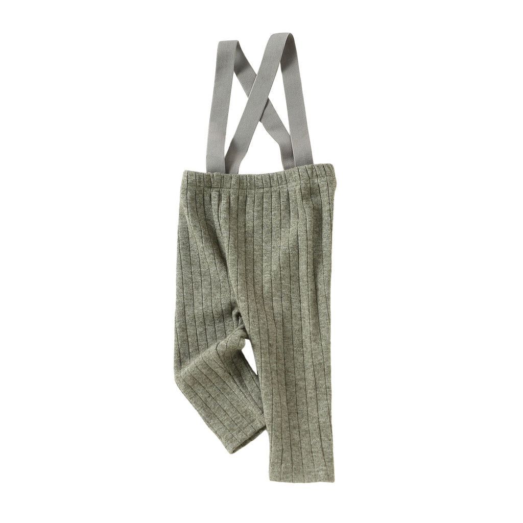Ribbed Baby Dungarees