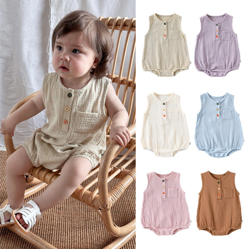 Sleeveless Baby Bodysuit