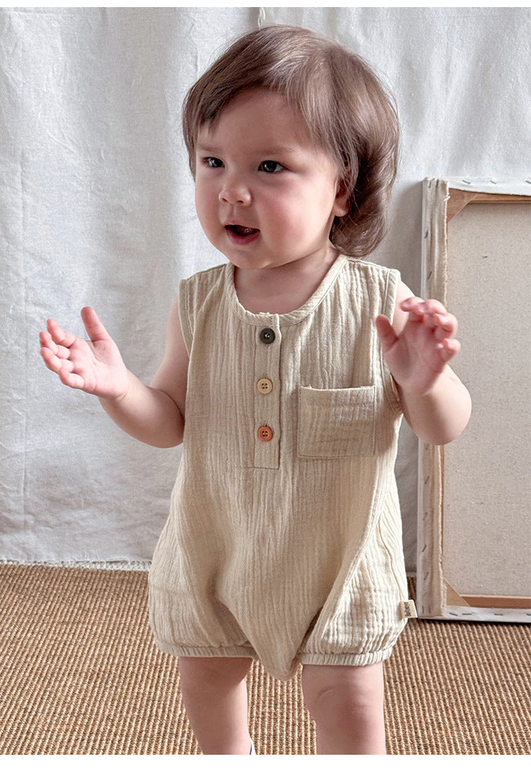 Sleeveless Baby Bodysuit
