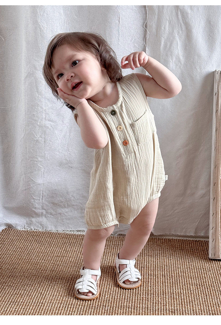 Sleeveless Baby Bodysuit