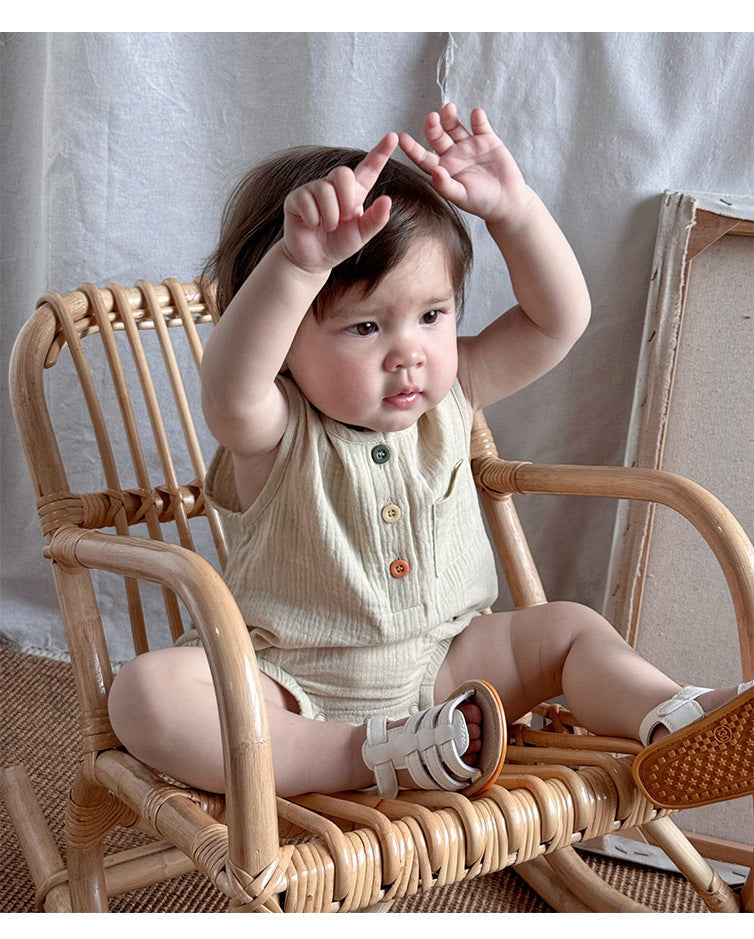 Sleeveless Baby Bodysuit