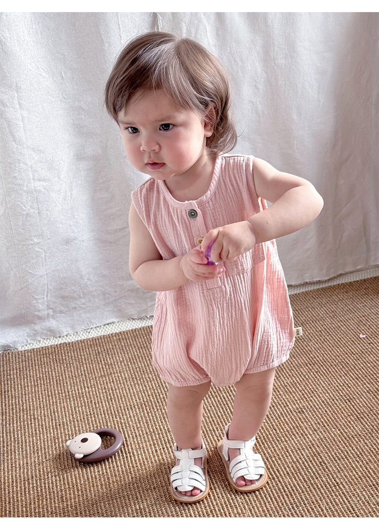 Sleeveless Baby Bodysuit