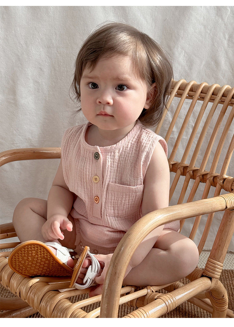 Sleeveless Baby Bodysuit