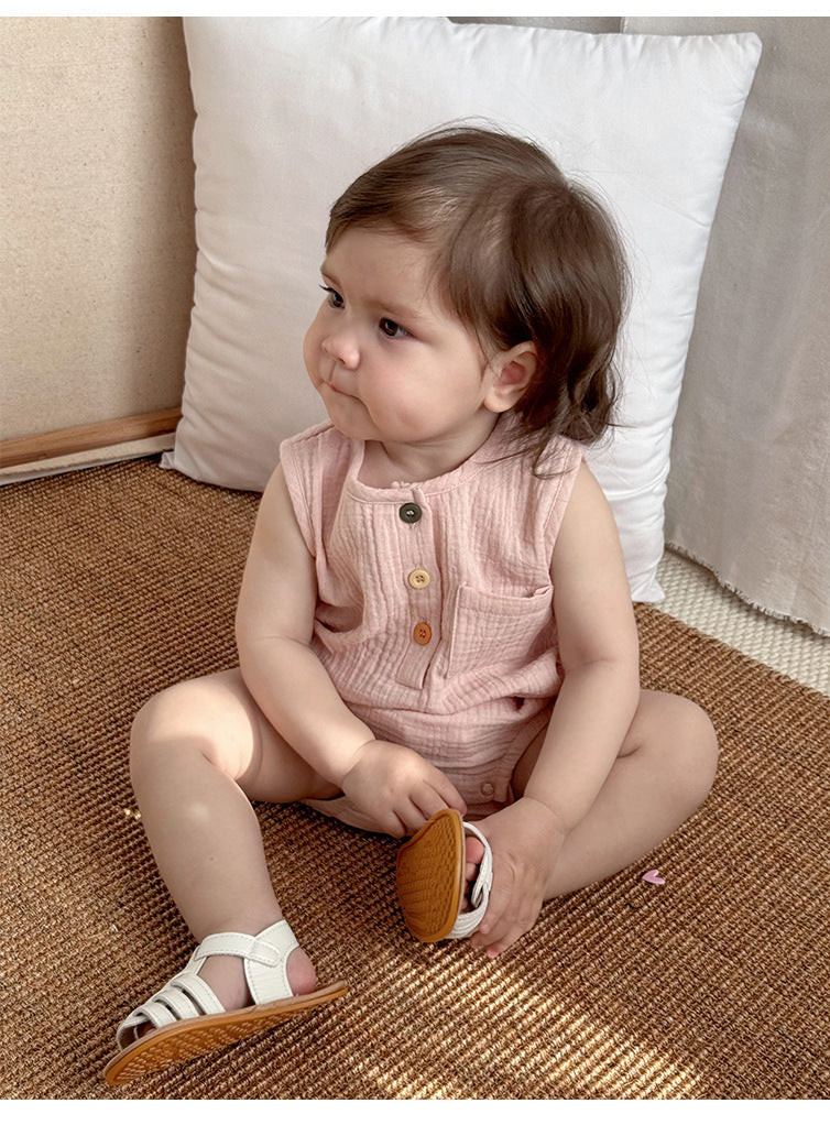 Sleeveless Baby Bodysuit