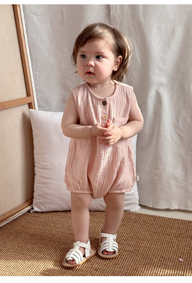 Sleeveless Baby Bodysuit