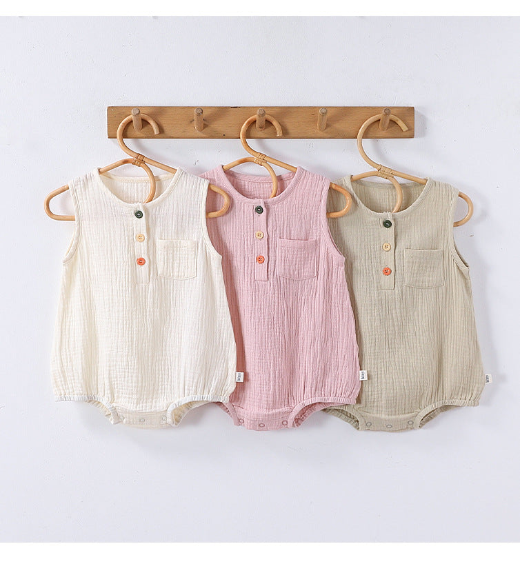 Sleeveless Baby Bodysuit