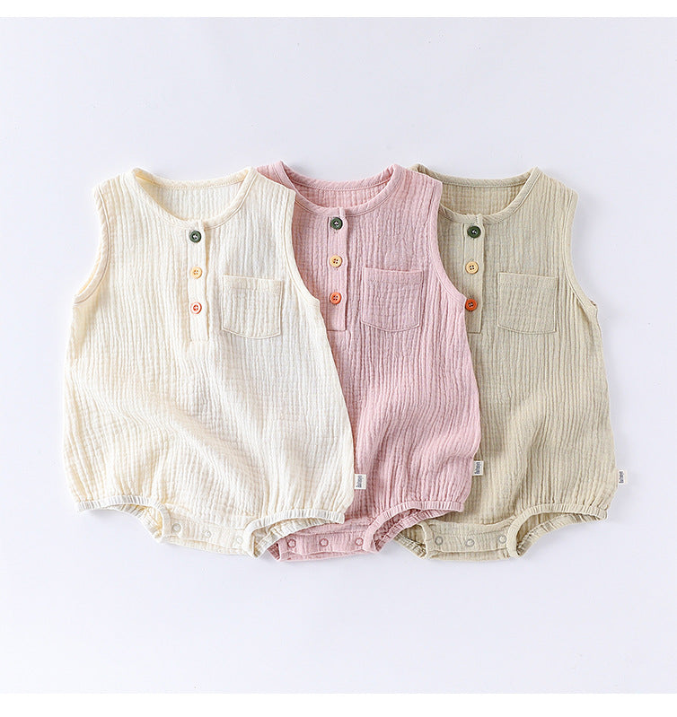 Sleeveless Baby Bodysuit
