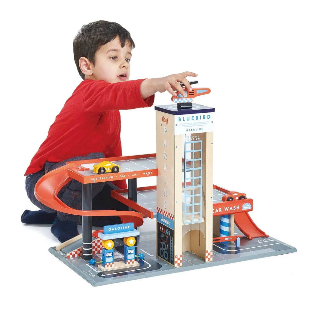 Wooden Service Station