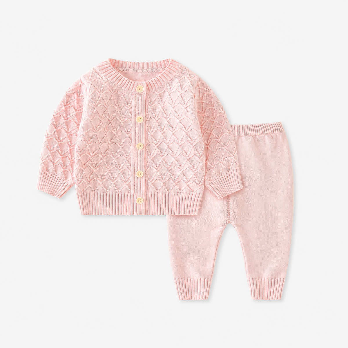 Argyle Knit Set
