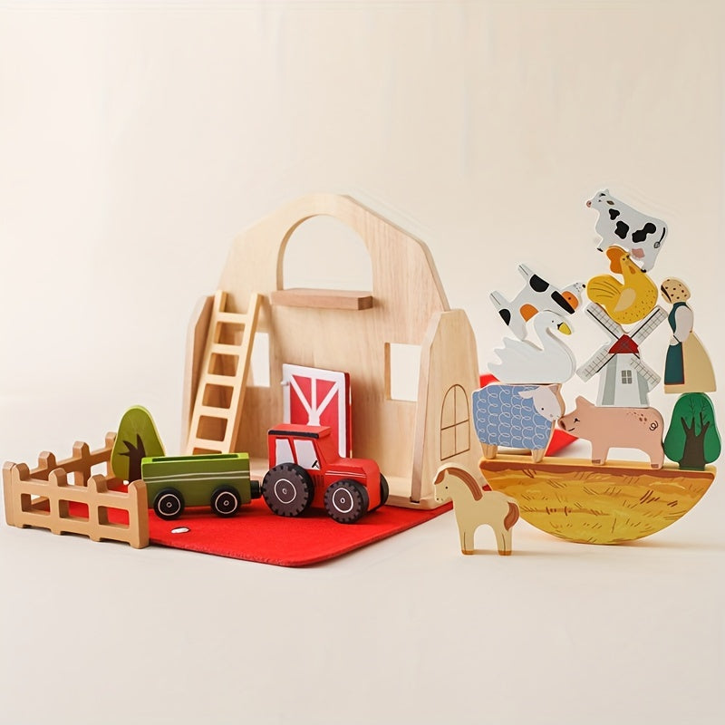 Animal Barn Playset