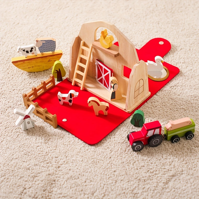 Animal Barn Playset