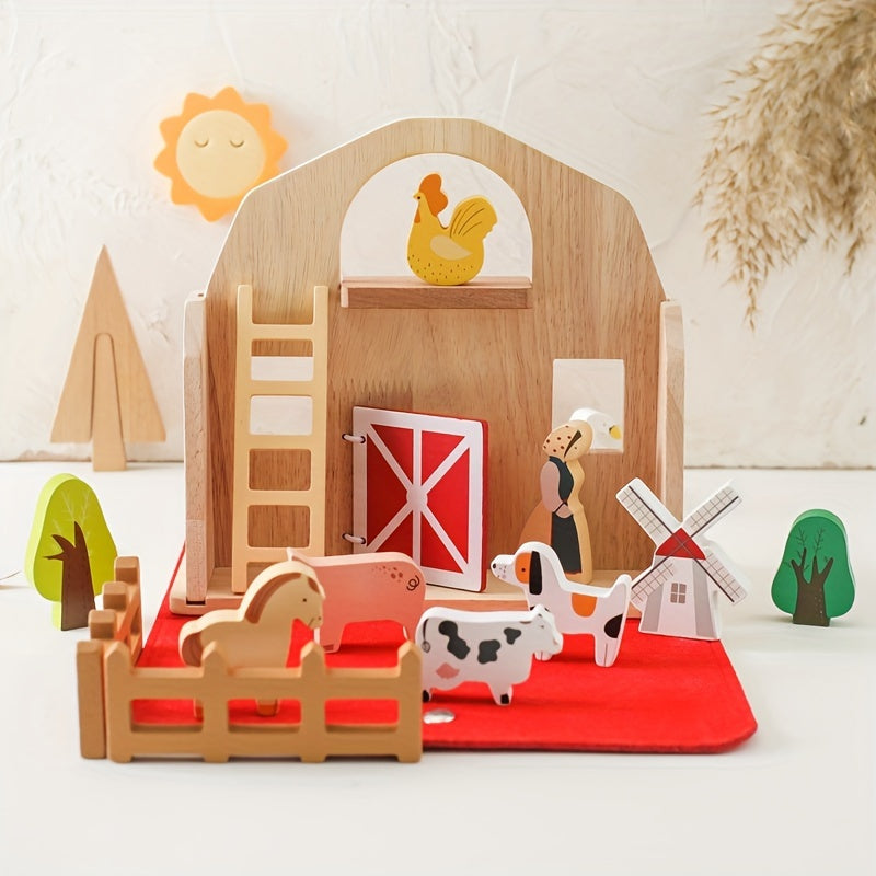 Animal Barn Playset