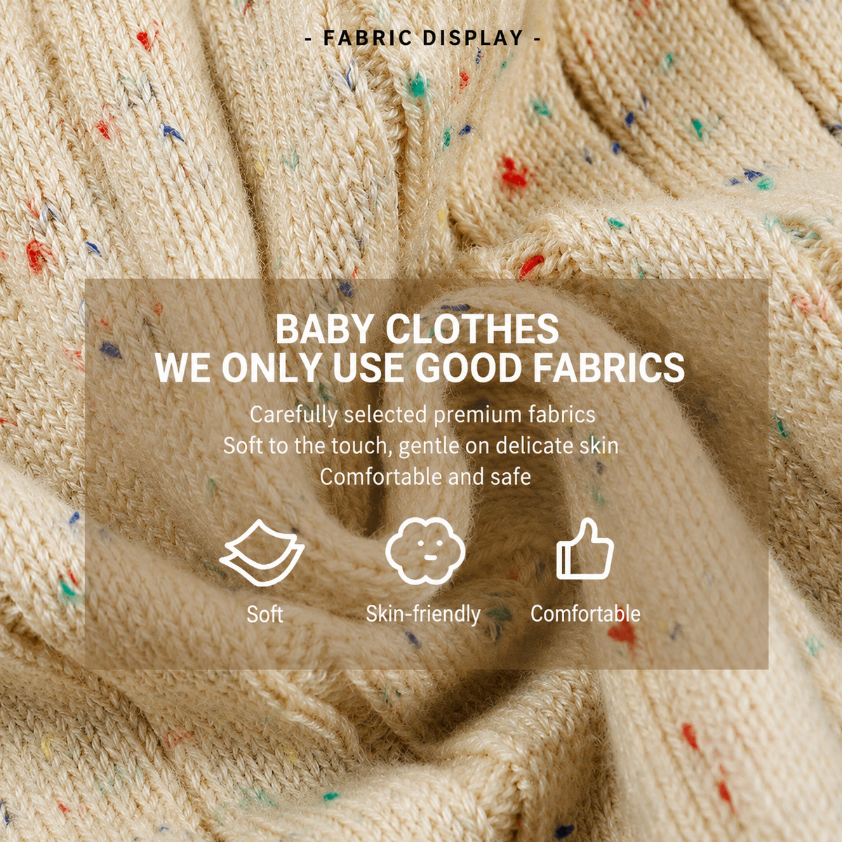 Flecked Baby All-in-One