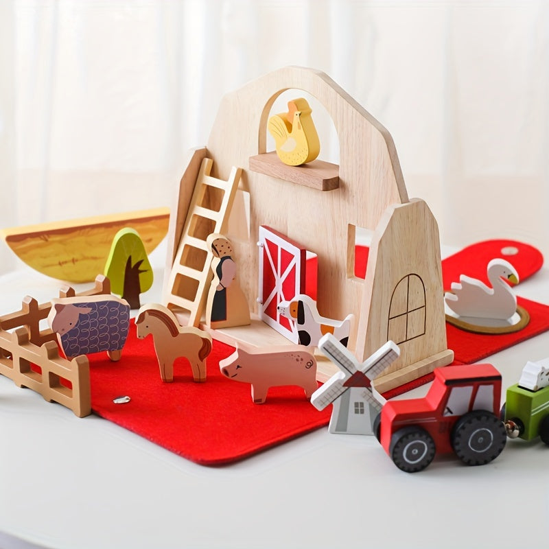 Animal Barn Playset