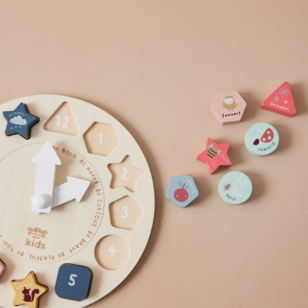 Learning Puzzle Clock