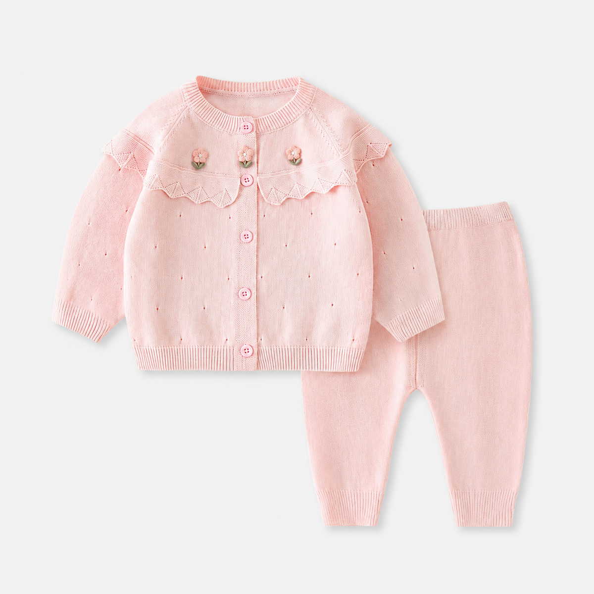 Floral Knit Set