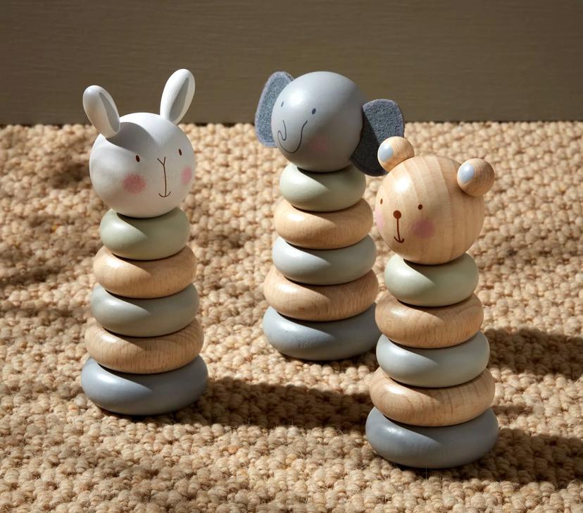 Animal Stacking Rings