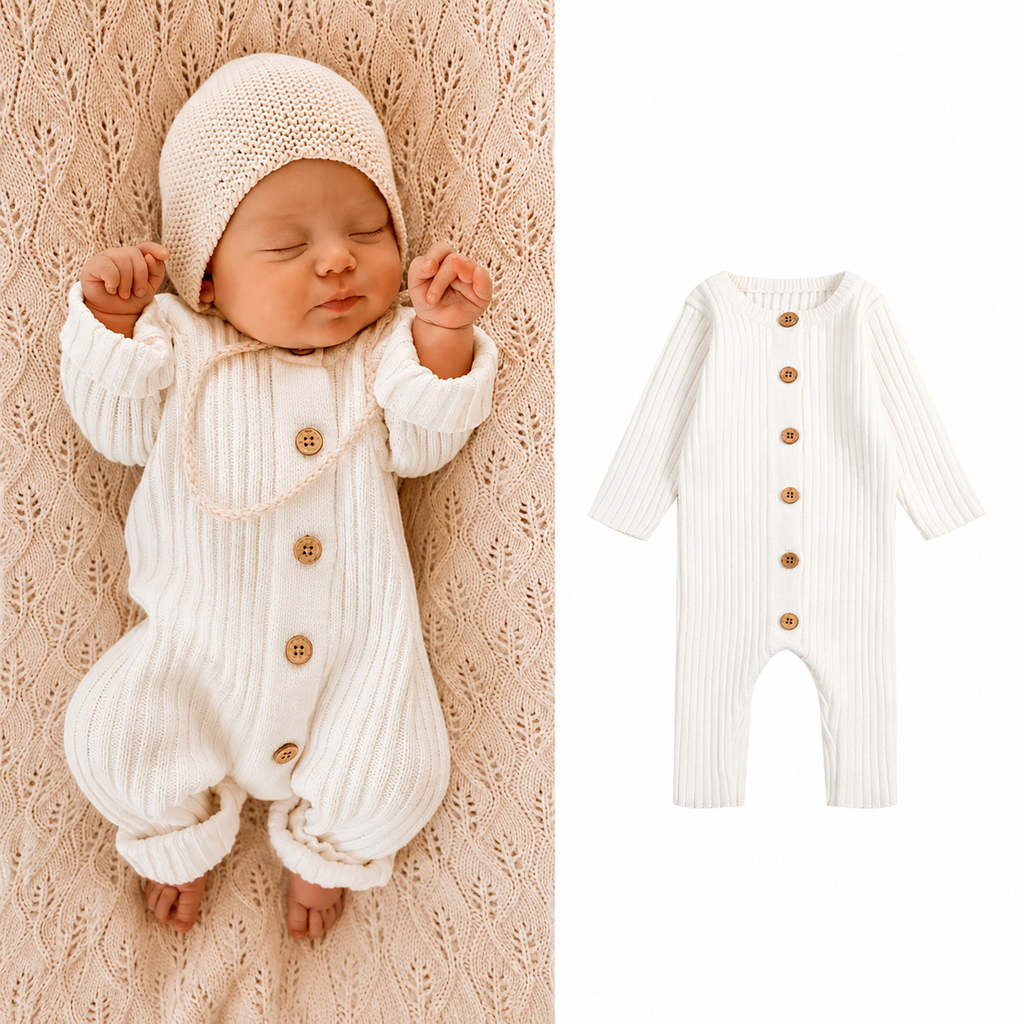 Ribbed Baby All-in-One