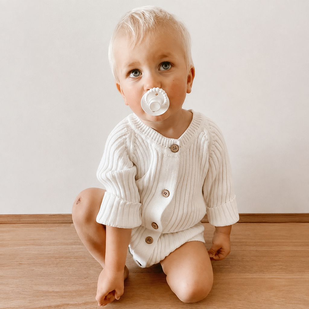 Knitted Baby Bodysuit