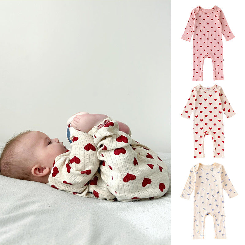 Printed Baby Romper