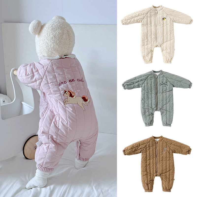 Padded Baby Snowsuit