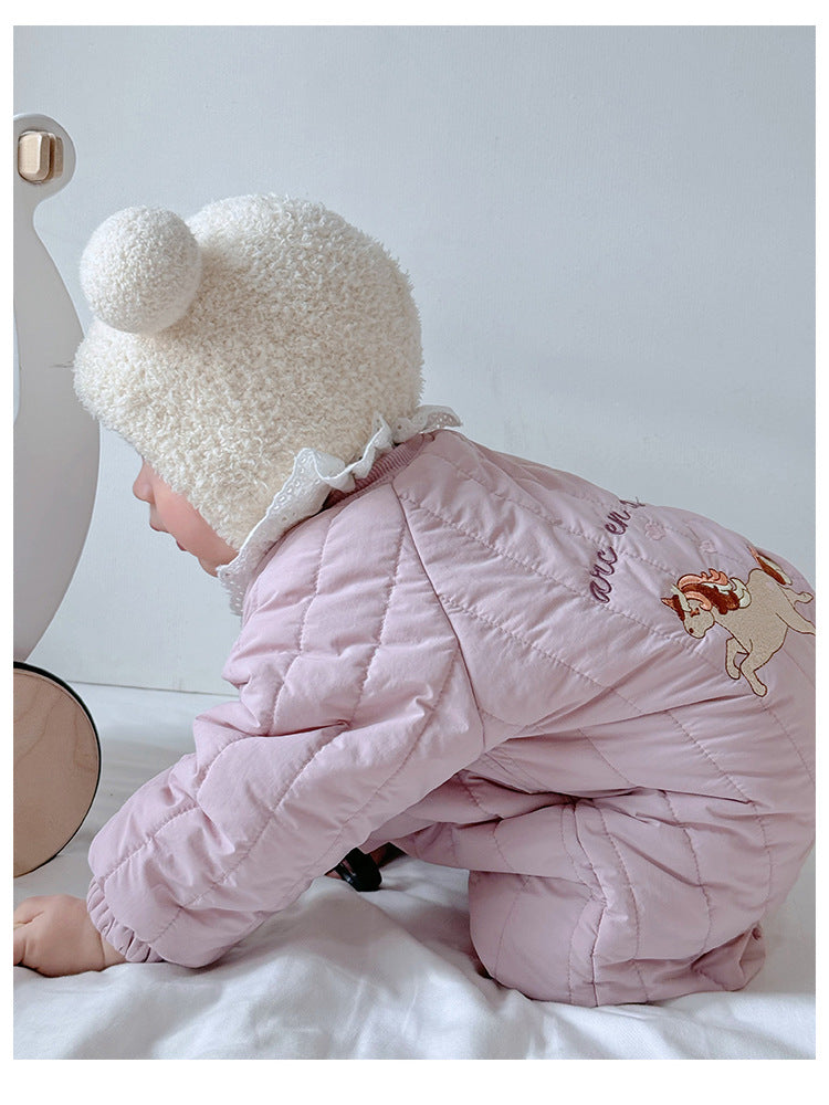 Padded Baby Snowsuit