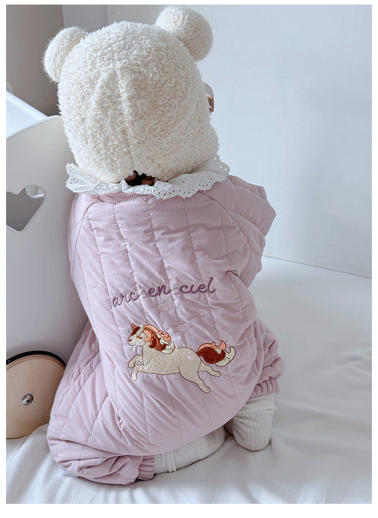 Padded Baby Snowsuit
