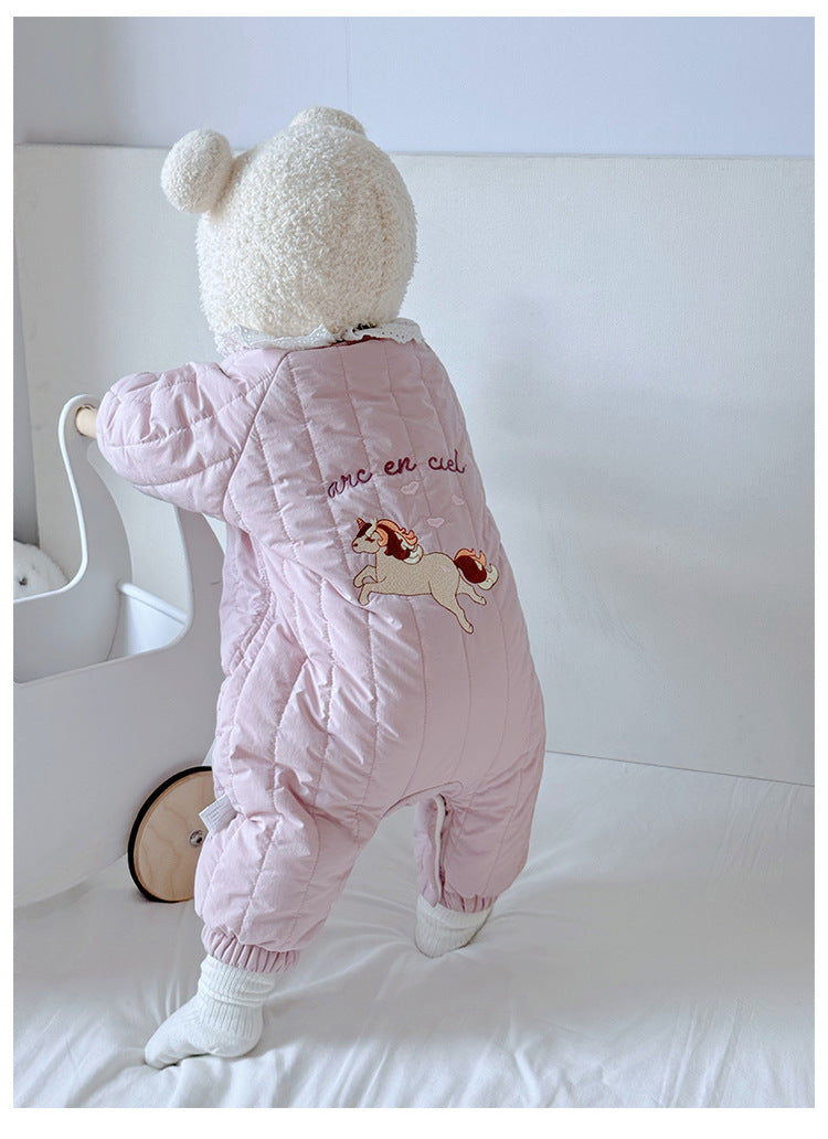 Padded Baby Snowsuit
