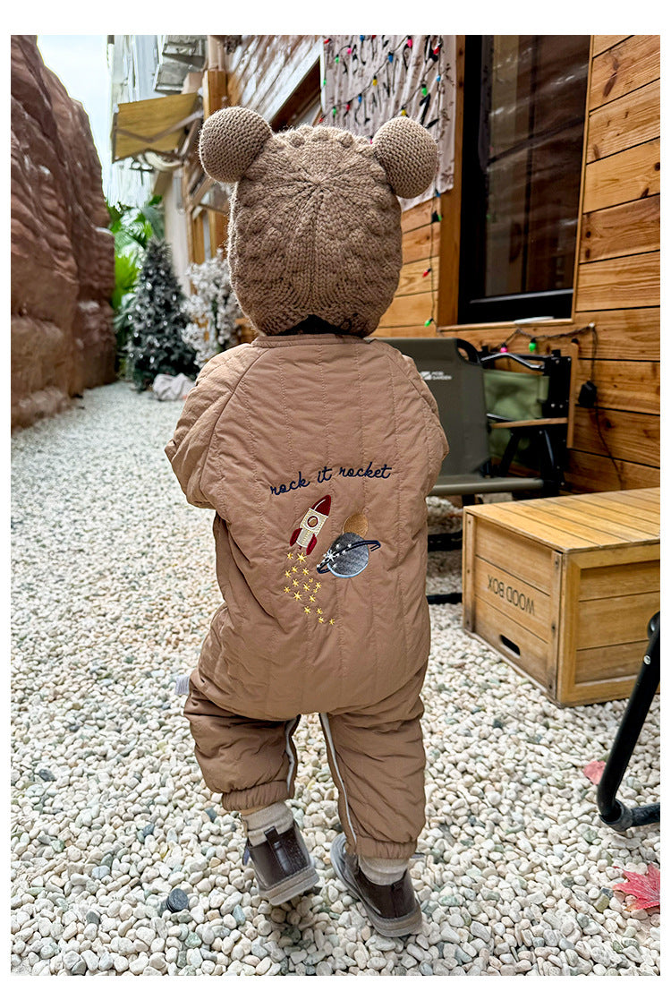 Padded Baby Snowsuit
