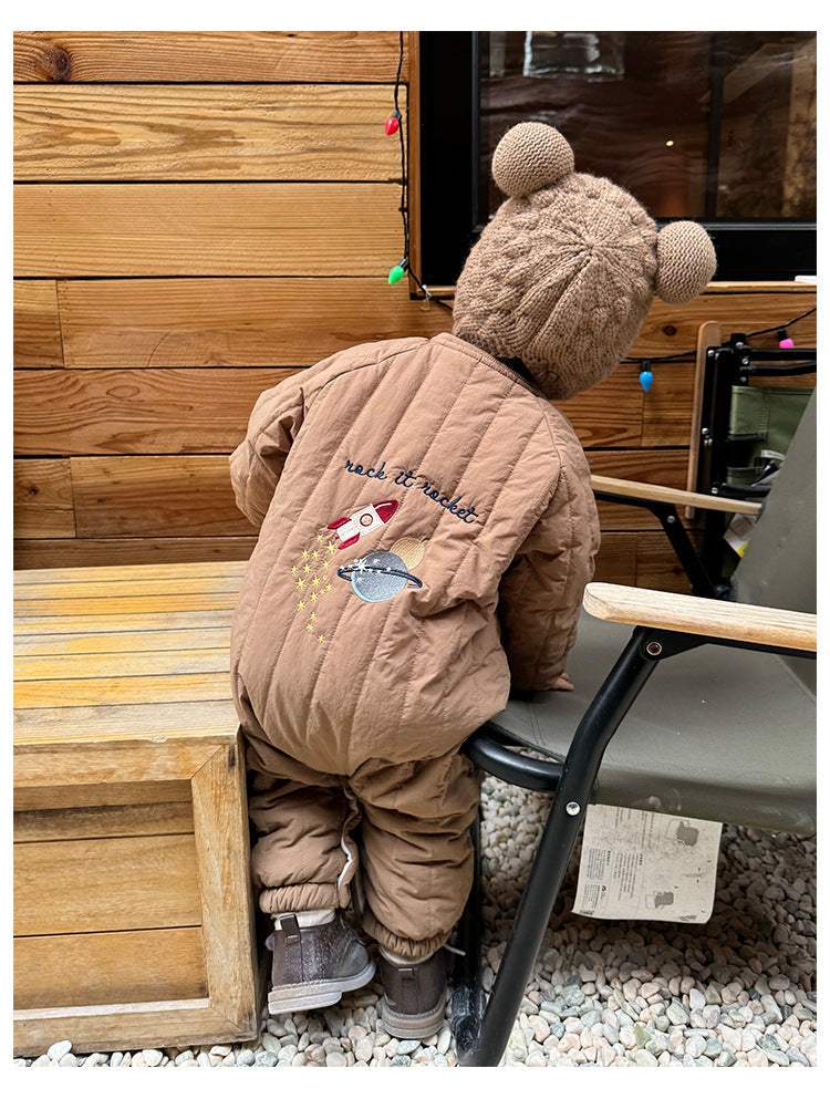 Padded Baby Snowsuit