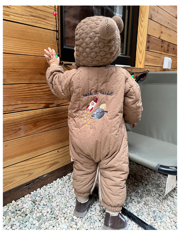 Padded Baby Snowsuit