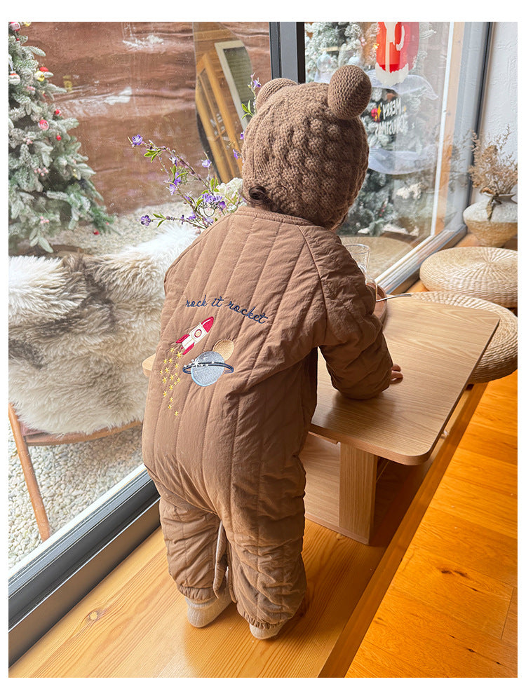 Padded Baby Snowsuit